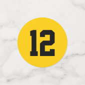 Voetbal-partij Confetti (Kleine voorkant)