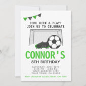 Voetbal-partij Kaart (Voorkant)