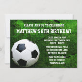 Voetbal-partij Kaart (Voorkant)