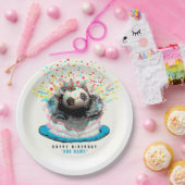 Voetbal-partij Papieren Bordje (Feest)