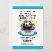 Voetbal-partij Save The Date (Voorkant)