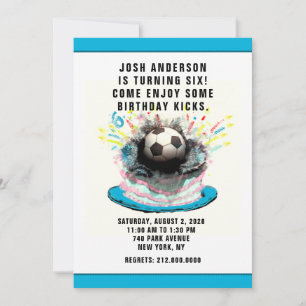 Voetbal-partij Save The Date