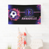 Voetbal-partij Spandoek (Insitu)