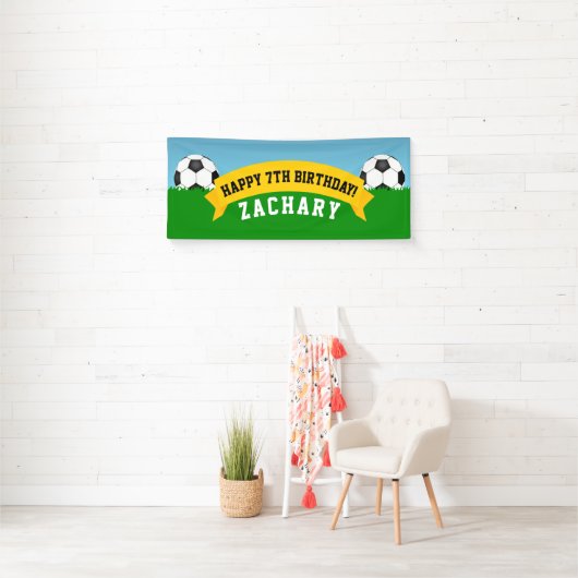 Voetbal-partij Spandoek (Insitu)