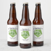 Voetbal Party Game Dag Pitch Verjaardagsfeest Bier Etiket (Flessen)