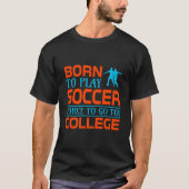 Voetbal Passion College T-shirt (Voorkant)
