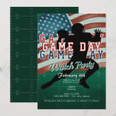 Voetbal Patriottisch Kampioenschap Sport Kijkfeest Kaart (Voorkant / Achterkant)
