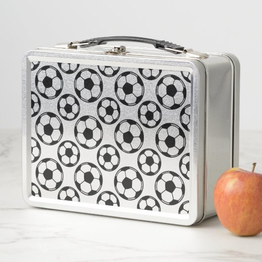 Voetbal Patroon AANGEPASTE ACHTERGRONDKLEUR (In situ)