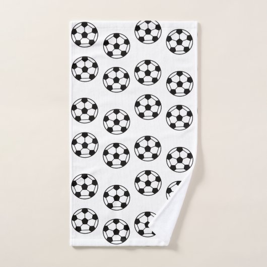 Voetbal Patroon Bad Handdoek (Handdoek)