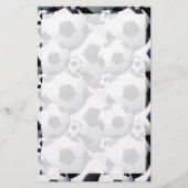 Voetbal Patroon Briefpapier (Voorkant)