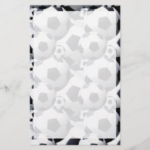 voetbal Patroon Briefpapier