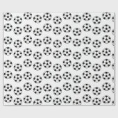 Voetbal Patroon Cadeaupapier (Vlak)