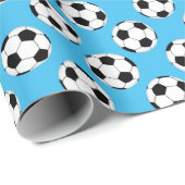 Voetbal Patroon Cadeaupapier (Rol Hoek)