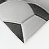 voetbal Patroon grote rugzak Fleece Deken (Hoek)