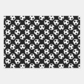 Voetbal Patroon Inpakpapier Vel (Voorkant 2)