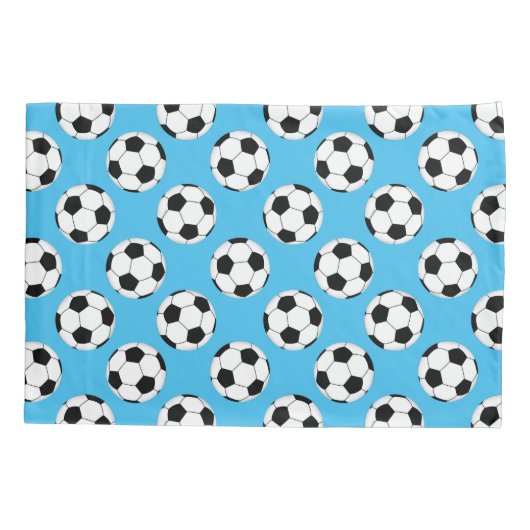 Voetbal Patroon Kussensloop (Achterkant)