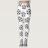 Voetbal Patroon Leggings (Voorkant)