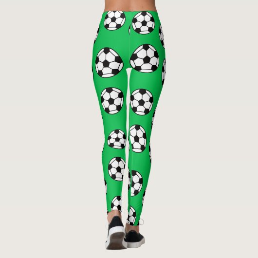Voetbal Patroon Leggings (Achterkant)