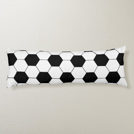 Voetbal Patroon Lichaamskussen (Achterkant)