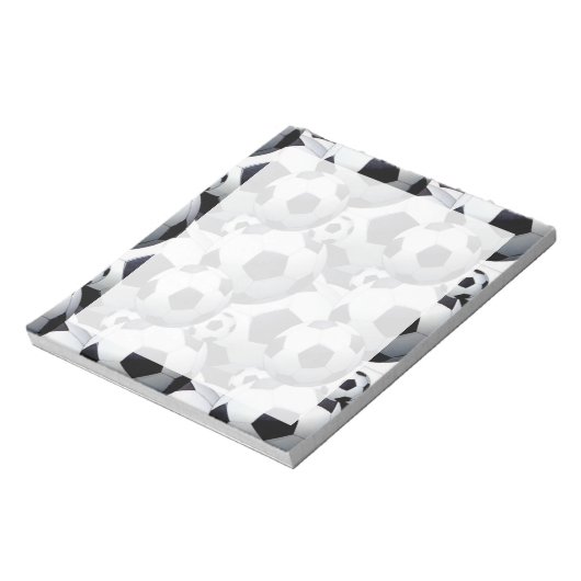 Voetbal Patroon Notitieblok (Linkerzijde)
