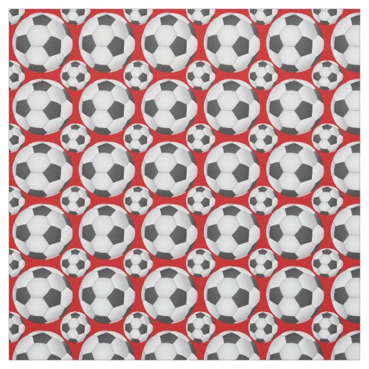 Voetbal Patroon Stof (Swatch)
