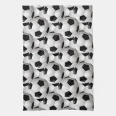 Voetbal Patroon Theedoek (Verticaal)