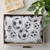 voetbal Patroon Tissuepapier (Geschenk)