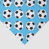 Voetbal Patroon Tissuepapier (Detail)