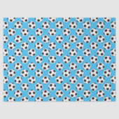 Voetbal Patroon Tissuepapier (Voorkant)