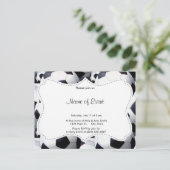 voetbal Patroon Uitnodiging Briefkaart (Staand voorkant)