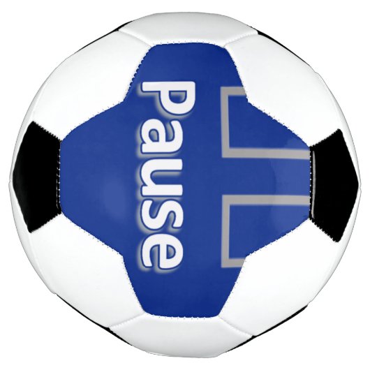 Voetbal Pauze Blue (Gedraaid)