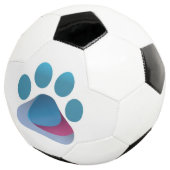 Voetbal Paw Hug Logo (Drie kwart)