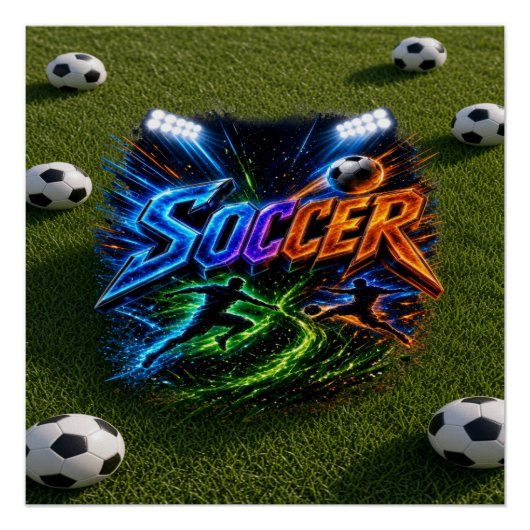 Voetbal Perfect Poster (Voorkant)