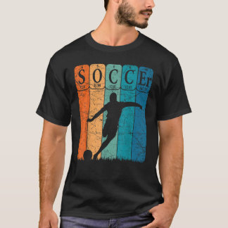 Voetbal Periodic Table Elements Soccer Player Nerd T-shirt