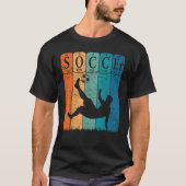 Voetbal Periodic Table Elements Soccer Player Nerd T-shirt (Voorkant)