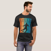 Voetbal Periodic Table Elements Soccer Player Nerd T-shirt (Voorkant volledig)