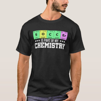 Voetbal Periodiek Systeem Voetbal is Mijn Chemie T-shirt