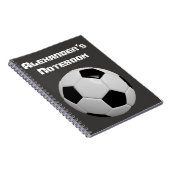 Voetbal personaliseren notitieboek (Rechterzijde)