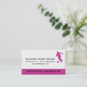 Voetbal - Persoonlijk Visitekaartje (Staand voorkant)