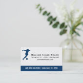 Voetbal - Persoonlijk Visitekaartje (Staand voorkant)