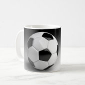 Voetbal Persoonlijke koffiebeker Mok (Voorkant links)