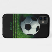 Voetbal - Persoonlijke naam | FOOTBALL Case-Mate iPhone Case (Achterkant (horizontaal))