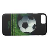 Voetbal - Persoonlijke naam | FOOTBALL Case-Mate iPhone Case (Achterkant (Horizontaal))