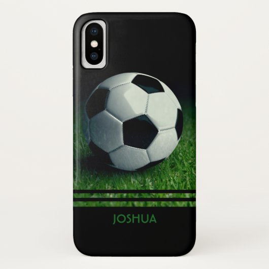 Voetbal - Persoonlijke naam | FOOTBALL Case-Mate iPhone Case (Achterkant)