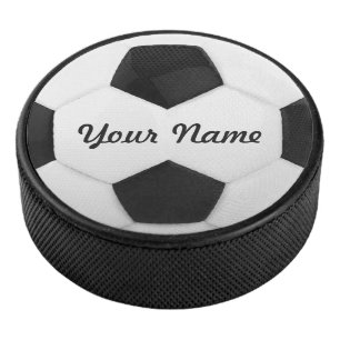Voetbal - Persoonlijke naam Hockey Puck