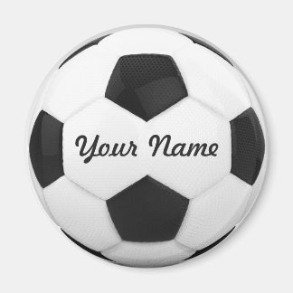 Voetbal - Persoonlijke naam Magneet