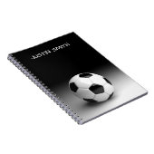 Voetbal Persoonlijke Notitieboek (Rechterzijde)