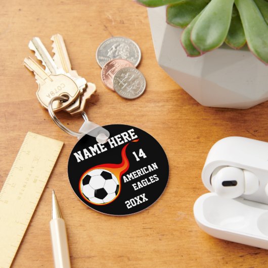 Voetbal Persoonlijke toetsenborden Sleutelhanger (Bureau)