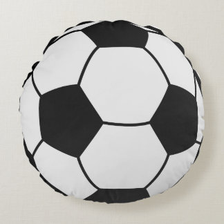 voetbal Pillow Rond Kussen