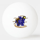 Voetbal Pingpongbal (Achterkant)
